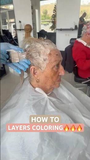 HOW TO APPLY LAYERS HAIR COLORING TECHNIQUE BY VIVYAN HERMUZ 🤩🏆#hairtricks #haircolor #haircare