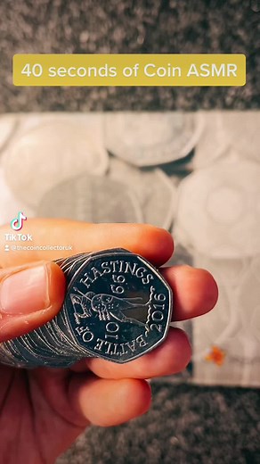 Coin ASMR #coin #coincollecting #foryou #fyp #foryourpage #coins #money #asmr #asmrsounds #satisfying