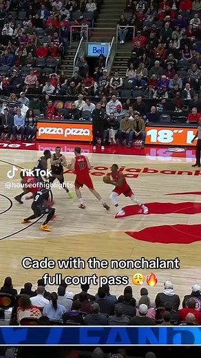 Cade Cunningham's Incredible Full Court Pass