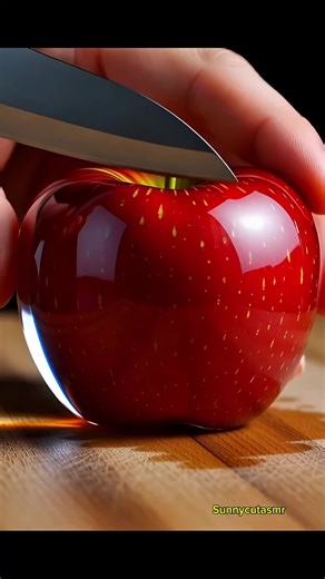 Apple ASMR Sounds and Crunching Experience