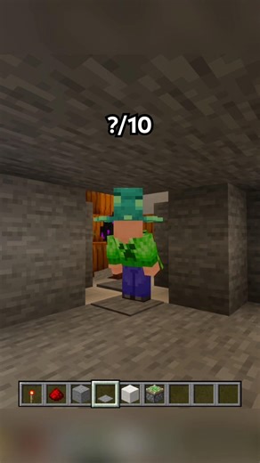 How To Build A Secret Corner Door — Redstone Tutorial | #Minecraft #redstone #shorts