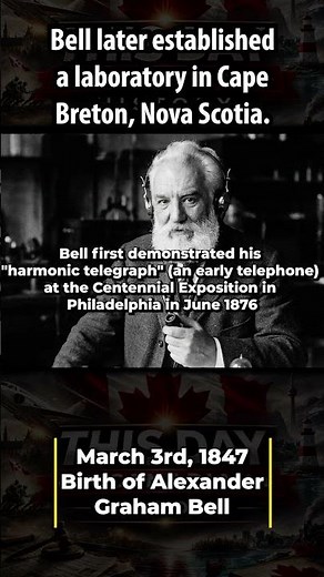March 3, 1847 | The Birth of Alexander Graham Bell