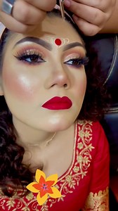 129K views · 2K reactions | Traditional exclusive Hindu bridal makeup  | Shabnam's Makeup Artistry | Facebook
