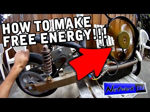 FREE ENERGY!!! - DC Motor/DC Generator from Electric Scooter!!!