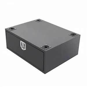 Smittybilt Jeep Wrangler Security Storage Vault; Rear Lockable Storage Box 2763 (07-25 Jeep Wrangler JK & JL) - Free Shipping