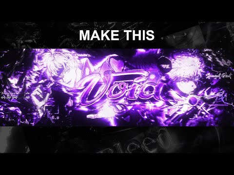 How to Make the BEST Gojo Header | Photoshop Breakdown