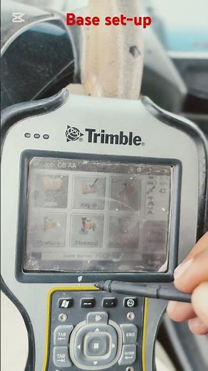 Trimble Base setup#trimble #gps #survey #bestproject #construction #hofuf