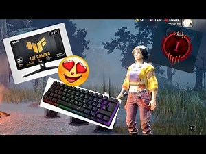 4K ULTRA HD DEAD BY DAYLIGHT GAMEPLAY WITH MY NEW 180 HZ MONITOR + WITH GAMING KEYBOARD ASMR 😍