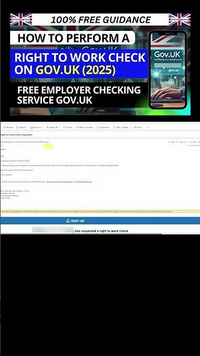 How to Do a Right to Work Check UK (2025) ✅ GOV.UK Guide