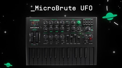 【Arturia中国】MicroBrute UFO｜限量回归