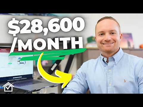 How I Make $28,600/Month - How To Invest In Real Estate As A Beginner!
