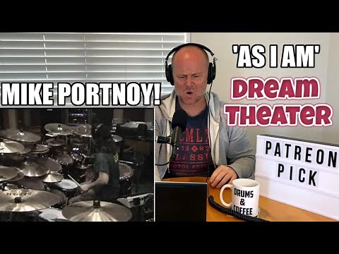 Drum Teacher Reacts: MIKE PORTNOY | 'As I Am' - Dream Theater | (2020 Reaction)