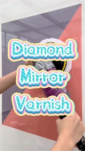 DIY Diamond Mirror Painting Tutorial for Stunning Decor