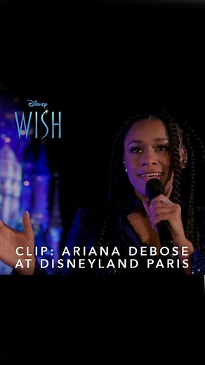 Disney Music on Instagram: "Watch a sneak peek of Ariana DeBose singing #ThisWish at @DisneylandParis & watch the full performance on the #DisneyHolidayCelebration Sunday, November 26, on @ABCNetwork. Stream next day on @Hulu and @DisneyPlus! Listen to “This Wish” on the official @DisneyWishMovie playlist at the link in our bio/Story."