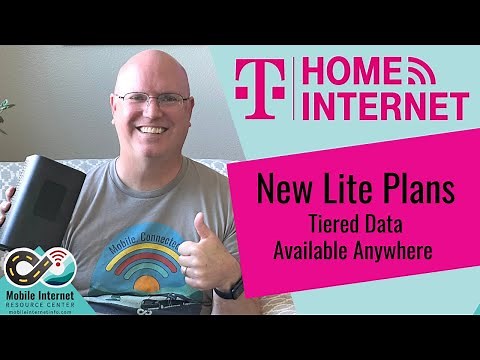 T-Mobile Home Internet Lite Plans - Tiered Data Available Anywhere