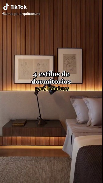 4 Estilos de Dormitorios para Hombres: Elige el Tuyo