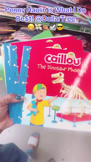 #fyp #penny #dollartree #haul #new Okay so this haul is from the other day. Take note! Caillou books are all a penny now because they were not about a month ago! Score! 💁🏽‍♀️💸🛍️☑️
