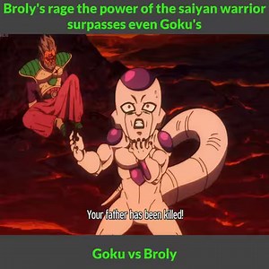 1.5M views · 21K reactions | Broly's rage the power of the saiyan warrior surpasses even Goku's - Goku vs Broly | Athena | Facebook