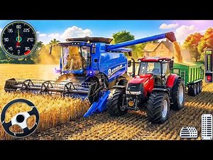 Indian Tractor Farming Driving Simulator 2026 - Real Transport Walkthrough 3D - Android GamePlay