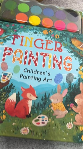 ust dropped this Finger Painting book and my toddler is obsessed!!! No mess, no stress - let’s them be creative and have fun while learning fine motor skills. Moms - this is perfect!!! #toddleractivitiesathome #kidsactivities #giftideasforkids #tiktokshopholidayhaul #momsoftiktok cj