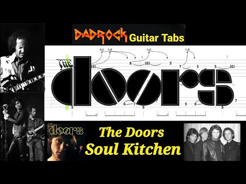 Soul Kitchen - The Doors - Guitar + Bass TABS Lesson