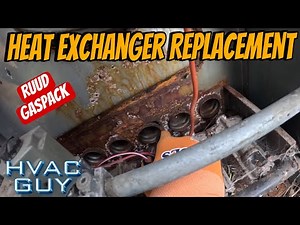 Reviving an Older Rheem Gas Pack! #hvacguy #hvaclife