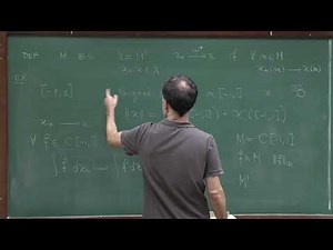 Doctorate program: Functional Analysis - Lecture 24: Weak* topology