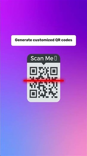 Generate custom QR codes