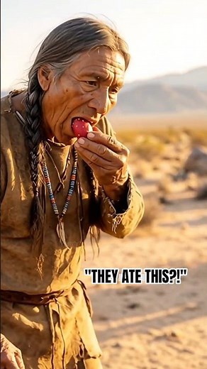 Strange Foods Native Americans Actually Ate 😳#nativeamerican #historyfacts