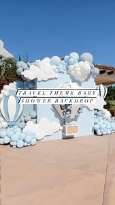 Winner winner ✨more to come of this beautiful travel themed baby shower backdrop for @missjamieblack Wow… wish we had a few more minutes with this install but couldn’t be happier that it’s being enjoyed by such a wonderful couple! Congrats and thanks for having us! Event backdrop design, balloons, and backdrops @thesimpleluxeevents Purchase our wood backdrops and props @thesimpleluxebuilds . . . . . #babyshower #boybabyshower #babyshowerparty #babyshowertheme #mommytobe #momlife #adventuretheme 