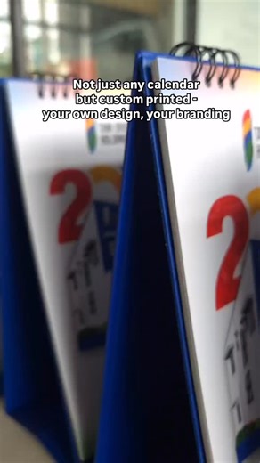 Creativly Studio on Instagram: "Your own style and layout - custom calendars printed every year for our long-time client. 📆 Do you know that calendars are good marketing materials to showcase your business? Our long time clients understand this so they customize the design and style. We help them execute them through quality service printing. . . . #printing #creativecollaboration #calendar #2026 #collaboration #creativlystudio"