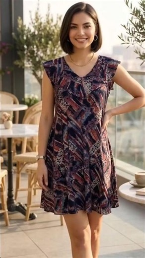 No Pattern ✂️ Only 1.5 meter Fabric Stylish Dress Sewing Tutorial #fashion