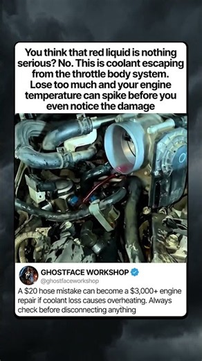 THE COOLANT LEAK THAT CAN KILL AN ENGINE