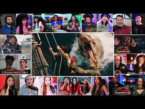 Spinosaurus Attack Scene | Jurassic World: Rebirth (2025) reaction mashup