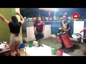 Mba Cantik Goyang Bahenol Bikin Personil Gagal Fokus || Bunga || Angklung Paduana