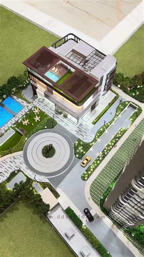 Another premium scale model was delivered and installed #architecturalmodel #realestate #ytshorts