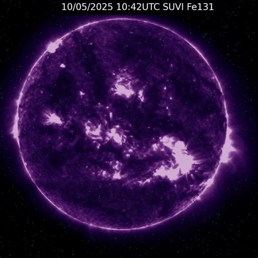 Sun (A131) 24 Hour Timelapse (October 5, 2025) #noaa #climate #nature #sun #solarsystem