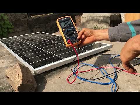 how to accurately measure the current output of your solar panel using a digital multimeter