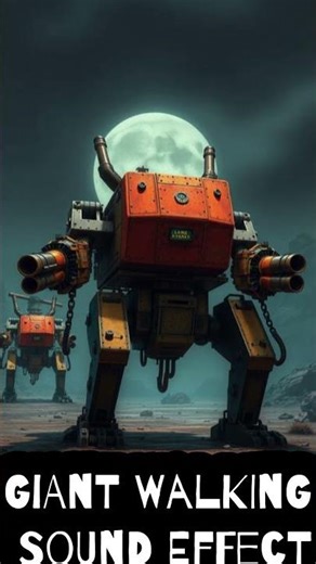 Hear the Epic Steps of a Giant Machine!