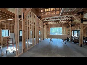 DO IT YOURSELFERS Sharing REAL TIME Framing Of A 60 Foot Wall In BARNDOMINIUM Build