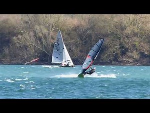 Windsurfing Moisson-Lavacourt 16 mars 2019