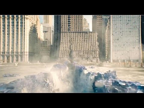 The scene Luthor creates a rift that splits the city in half. #superman #subscribe #trending