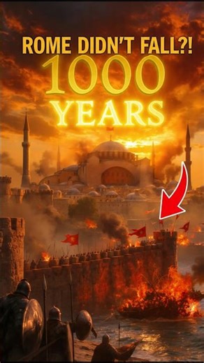 Why the Roman Empire Actually Survived 1000 Extra Years #history #rome #byzantium #ancienthistory