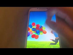 Samsung Galaxy S4 startup (Android 4.3)