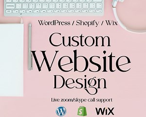 Custom Website Design, Website Design Wordpress, Custom Website Shopify, Shopify Website Design, Website Design Wix, Website Boutique, Boho - Etsy