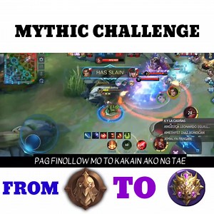 762K views · 21 reactions | MYTHIC CHALLENGE part 1 Kaya paba to?  | Twilight Gaming | Facebook