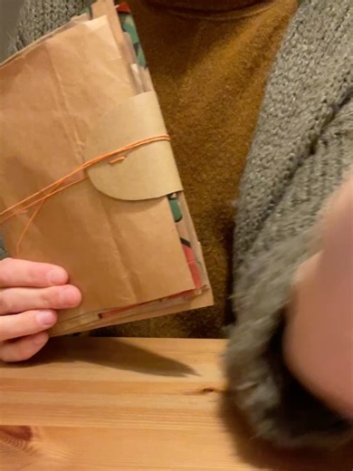 emily step on Instagram: "Too trashy or not trashy enough? Make your own upcycled notebook 📔 via my tutorial in my stories (or my YouTube (@emilyastep) has lots of tutorials)."