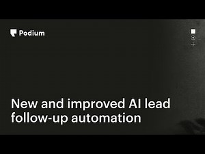 New and improved AI lead follow-up