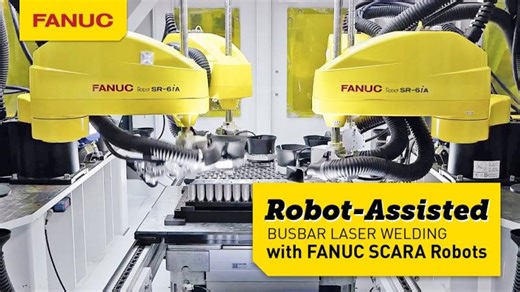 Get it Done with Robot Assisted Busbar Laser Welding | Albert Fibla - FANUC
