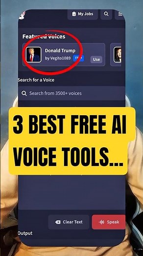 Top FREE AI Voice Generator Tools That Sound 100% Realistic 🎙️#aivoice #freeaitools